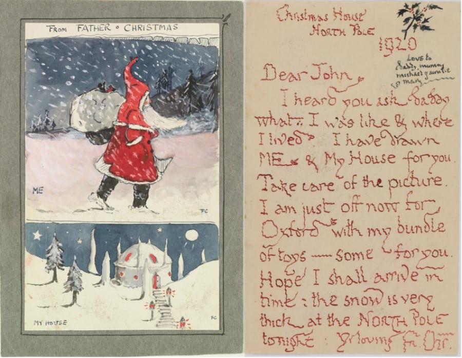 Lettere Da Babbo Natale Di J R R Tolkien Keynerd It