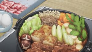 Il sukiyaki in “Kuragehime”