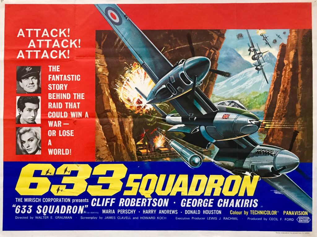 633 Squadron - Locandina