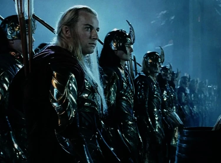 Galadriel Celebrimbor e il suocero di Elrond, Elfi al Fosso di Helm