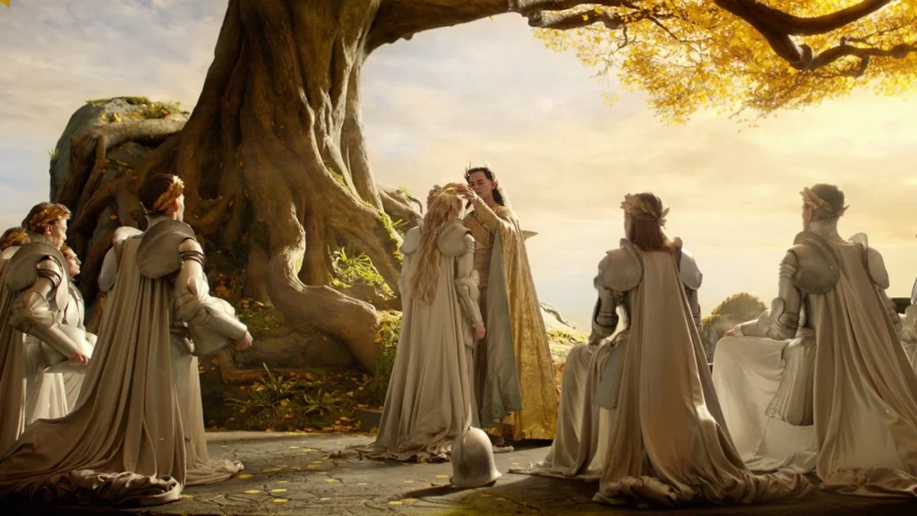 Galadriel Celebrimbor e il suocero di Elrond, Galadriel regina