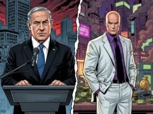 Netanyahu villain, Luthor