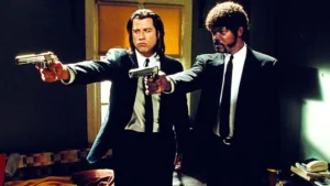 5 film dove si parla di Dio, Pulp Fiction